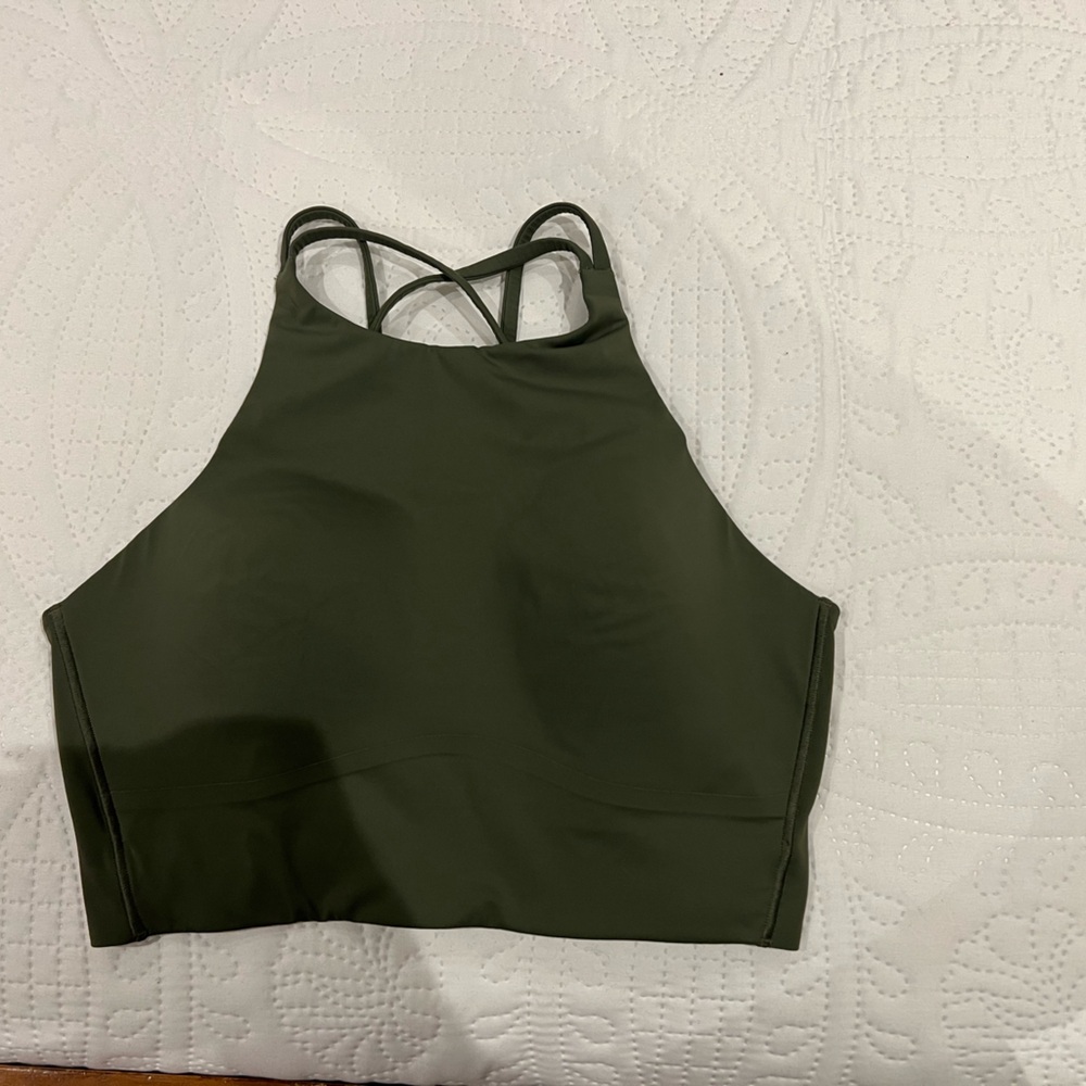 NWOT - Like a Cloud High-Neck Longline Bra *Light Support, B/C Cup.
